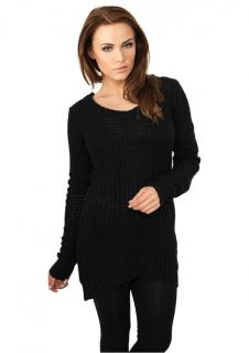 Fekete női pulóver