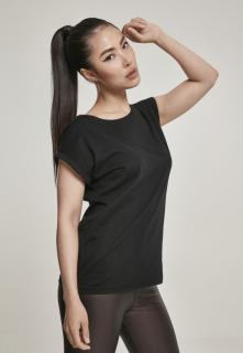 Fekete organikus pamut női póló