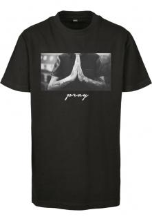 Gyermek fekete imádkozós póló
