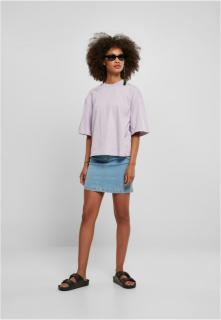 Halvány lila női divat póló