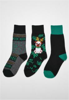 Karácsonyi gyerek zokni 3db-os csomagban