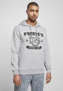 Szürke Popeye Barber Shop hoody