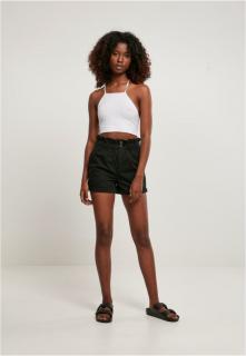 Urban Classics fekete női  rövid nadrág