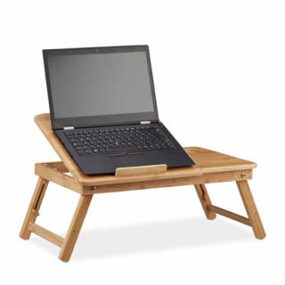 IDOMU Bambusz Laptop Asztal