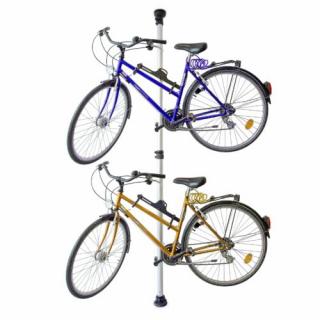 Teleszkópos kerékpártartó állvány  2 kerékpárhoz