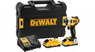 Dewalt 18V-os XR kefe-nélküli kompakt ütőműves csavarbehajtó DCF809L2T-QW