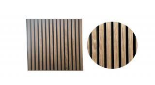 Akusztikus falpanel falra és mennyezetre 60x60 cm Dió