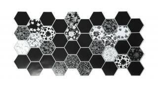 Dekor PVC falpanel Herbarium mintás