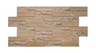 Dekor PVC falpanel téglafal mintás