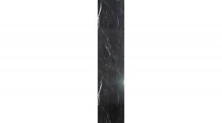 SPC falpanel kőhatású márvány fekete 280x60x0,4 cm