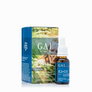 GAL K2-D3 vitamin Forte 1000 mcg - 60 adag