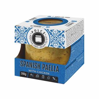 Spanyol paella csirkehússal