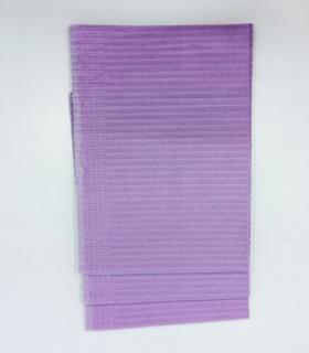 Lila  papír-nylon szalvéta 30x50 cm - 50 db (D)