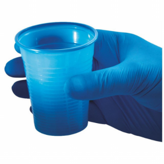 Műanyag pohár 2 dl, eldobható, Kék - 50 db