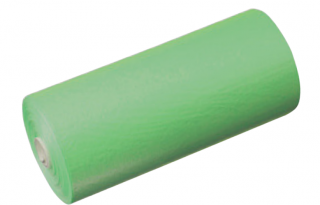 Papír-nylon előke, 50x60cm, nyakban  megkötős, 80 db - Avocado Zöld