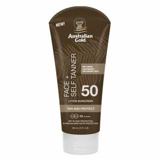 Australian Gold SPF 50 Face + Self Tanner Lotion 88ml