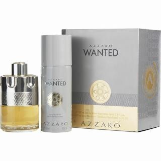 Azzaro Wanted EDT 100ml + 150ml Deo Spray Férfi Parfüm Ajándékcsomag