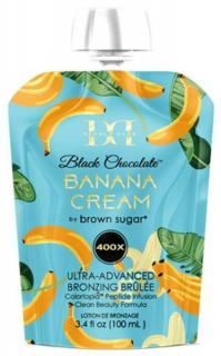 Brown Sugar DOUBLE DARK BLACK CHOCOLATE BANANA CREAM  400x 100ml