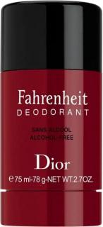 Christian Dior Fahrenheit Deo Stift 75ml Férfiaknak