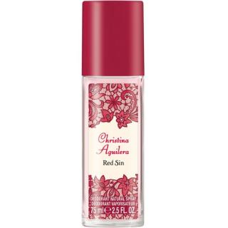 Christina Aguilera Red Sin Natural Spray Deo 75 ml Nőknek