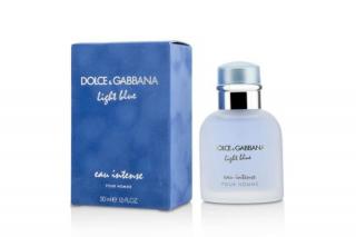 Dolce  Gabbana Light Blue Eau Intense Pour Homme EDP 50ml Férfi Parfüm