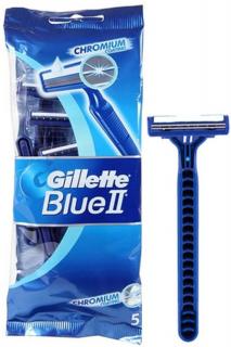 Gillette Blue II 5db Eldobható Borotva Krémezőcsíkkal Férfiaknak