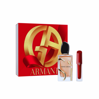 Giorgio Armani Sí Intense EDP 100ml Női Parfüm + Lip Maestro Női Parfüm szett