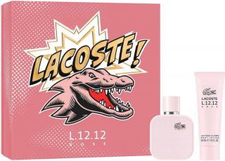 Lacoste Eau de Lacoste L.12.12 Rose EDP 50ml + 50ml Testápoló Női Parfüm Ajándékcsomag