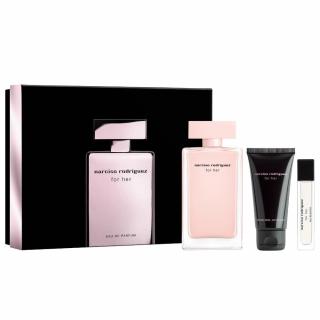 Narciso Rodriguez for her EDP 100ml + Purse spray10ml+50ml testápoló