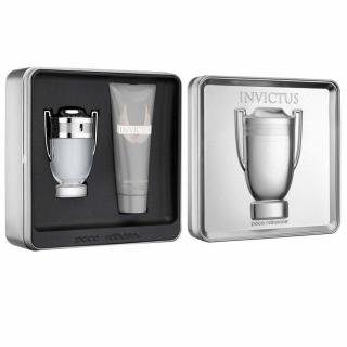 Paco Rabanne Invictus EDT 100ML + Tusfürdő 100ml Férfi Parfüm Ajándékcsomag