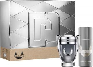 Paco Rabanne Invictus Platinum EDP 100ml + Deo Spray 150ml Férfi Parfüm Ajándékcsomag