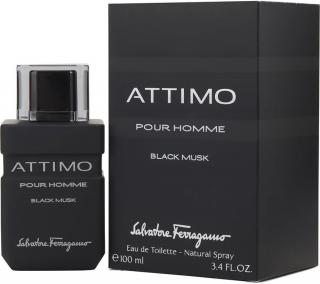 Salvatore Ferragamo Attimo Black Musk EDT 100ml Férfi Parfüm