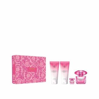 Versace Bright Crystal Absolu EDP 90ml + 5ml + Testápoló100ml + Tusfürdő100ml Női Parfüm Ajándékcsomag