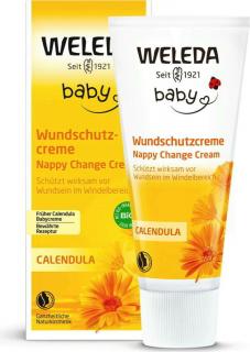 Weleda Calendula Körömvirágos Babakrém Bőrpír és Pelenkakiütésre 75ml