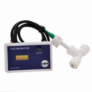 HM Digital SM-1 TDS monitor RO víztisztítókhoz - 1db mérőcsúcs 1/4 x1/4  PUSH-IN