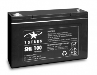 7 Stars SHL100-12 12V 100Ah Zselés akkumulátor