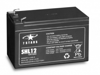 7 Stars SHL12-12 12V 12Ah Zselés akkumulátor