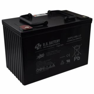 BB. Battery 12V 100Ah Zselés akkumulátor MPL100-12