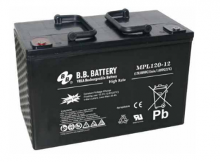 BB. Battery 12V 120Ah Zselés akkumulátor MPL120-12