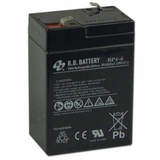 BB Battery 6V 4Ah Zselés akkumulátor