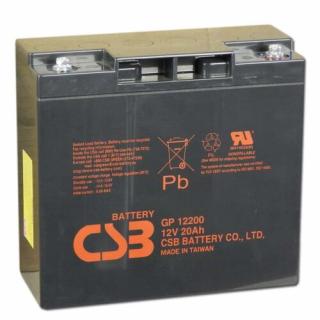 CSB 12V 20Ah Zselés Akkumulátor GP 12200