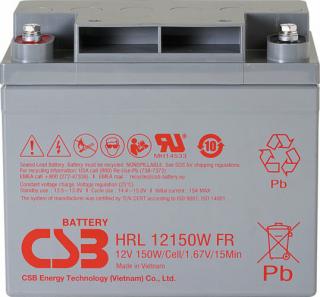 CSB 12V 37,5Ah Zselés Akkumulátor HRL 12150W