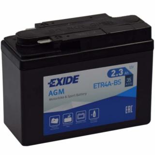 Exide ETR4A-BS (YTR4A-BS) 12V 2,3Ah Motor akkumulátor