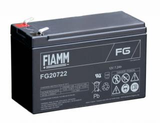 FIAMM 12V 7,2Ah Zselés akkumulátor FG20722