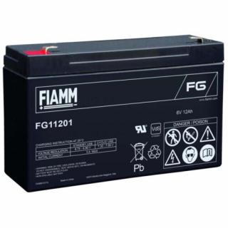 Fiamm 6V 12Ah Zselés akkumulátor FG11201