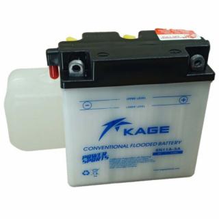 KAGE  6N11A-3A 6V 11Ah Motor akkumulátor sav nélkül