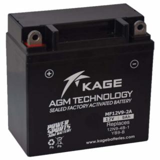 KAGE MF YB9-B (KG12N9-4B) 12V 9Ah Motor akkumulátor