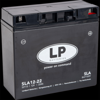 Landport SLA12-22 12V 22Ah gondozásmentes AGM (zselés) motor akkumulátor