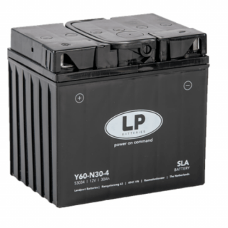 Landport Y60-N30-4 12V 30Ah gondozásmentes AGM (zselés) motor akkumulátor