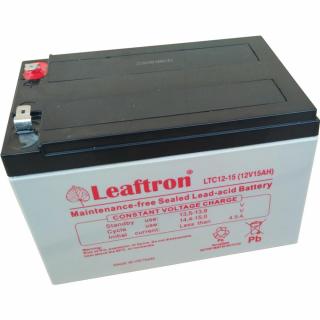 Leaftron 12V 15Ah Ciklkus Zselés Akkumulátor elektromos kerékpárba LTC12-15 F2